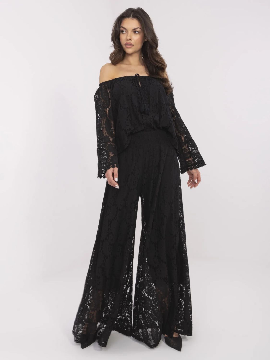 Elegant Black Palazzo Pants