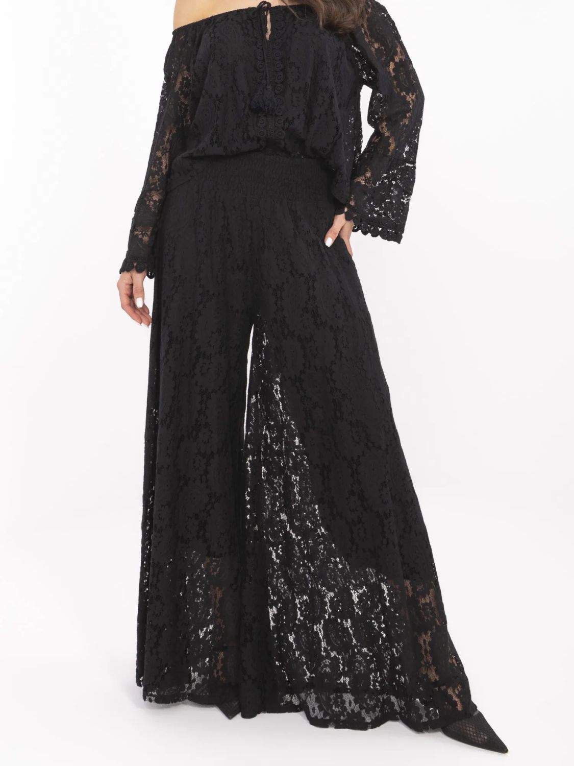 Elegant Black Palazzo Pants