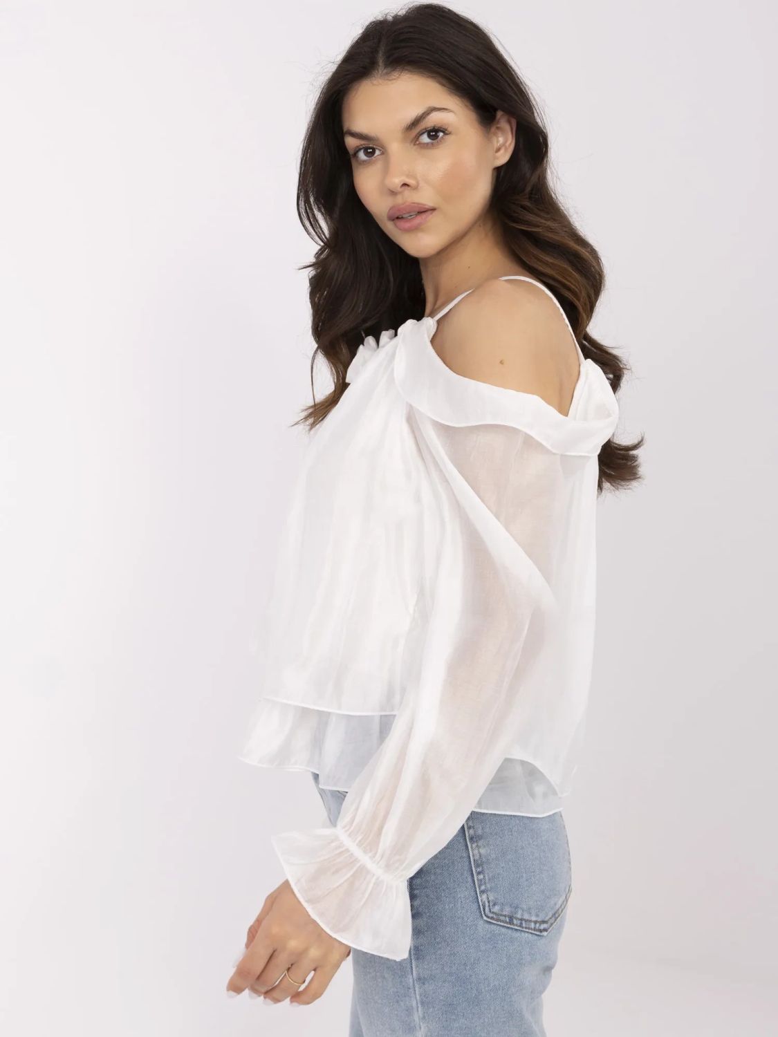 Elegant Blouse with Ruffles