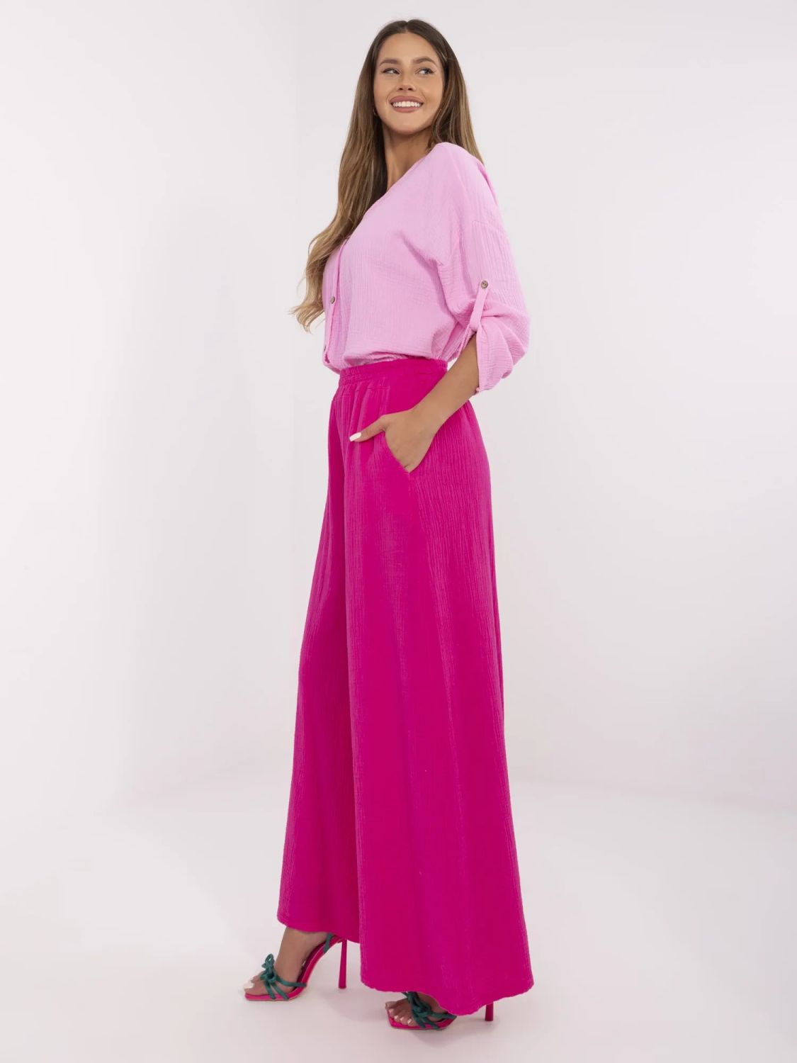 Stylish Palazzo Pants in Pink