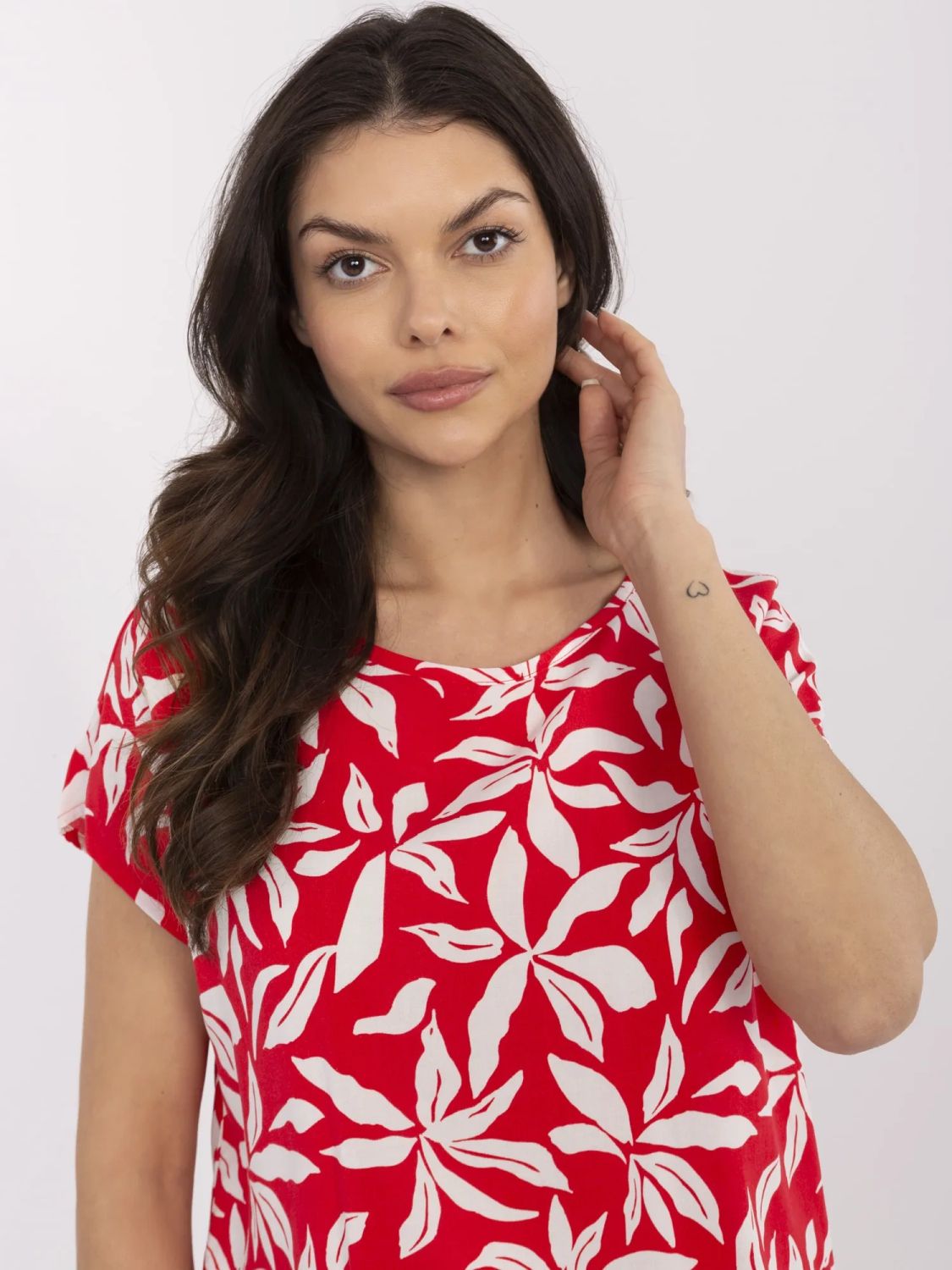 Coral Short Sleeve Blouse