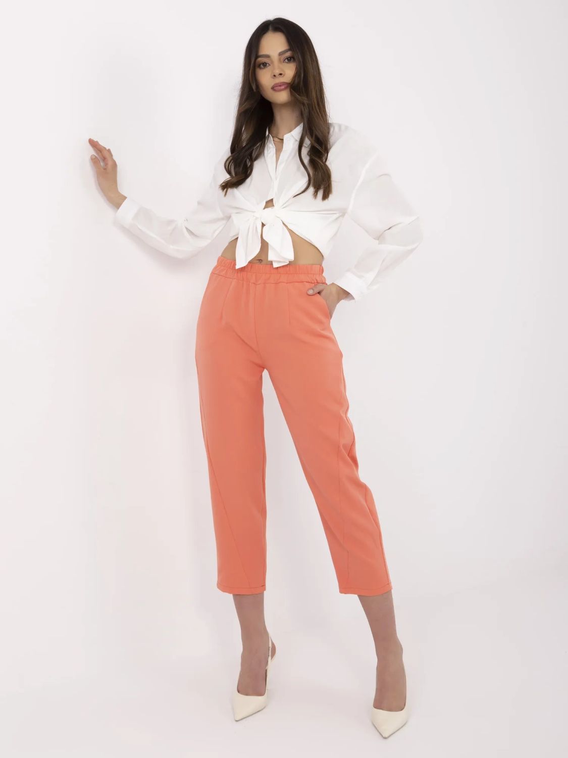 Elegant Orange Pants