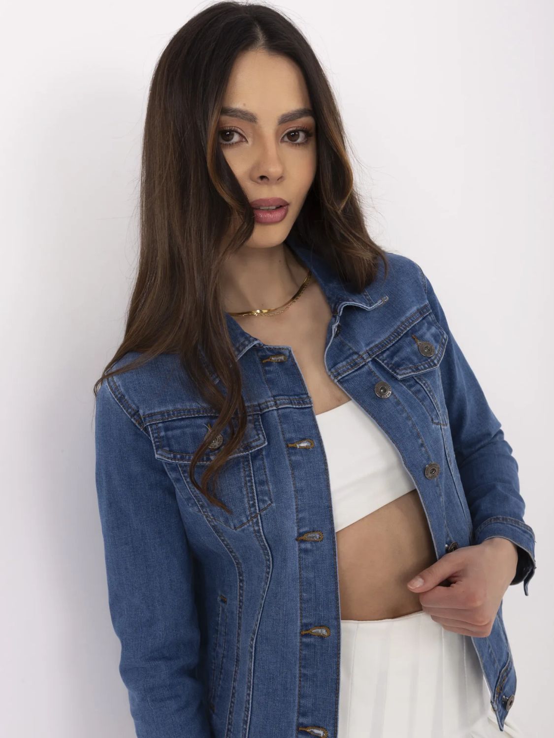 Women's Blue Denim Jacket
