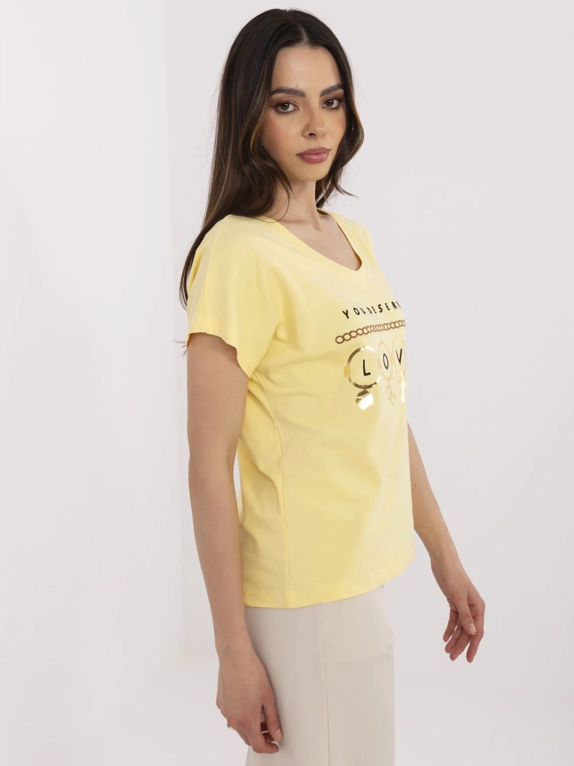 Yellow Short Sleeve T-Shirt