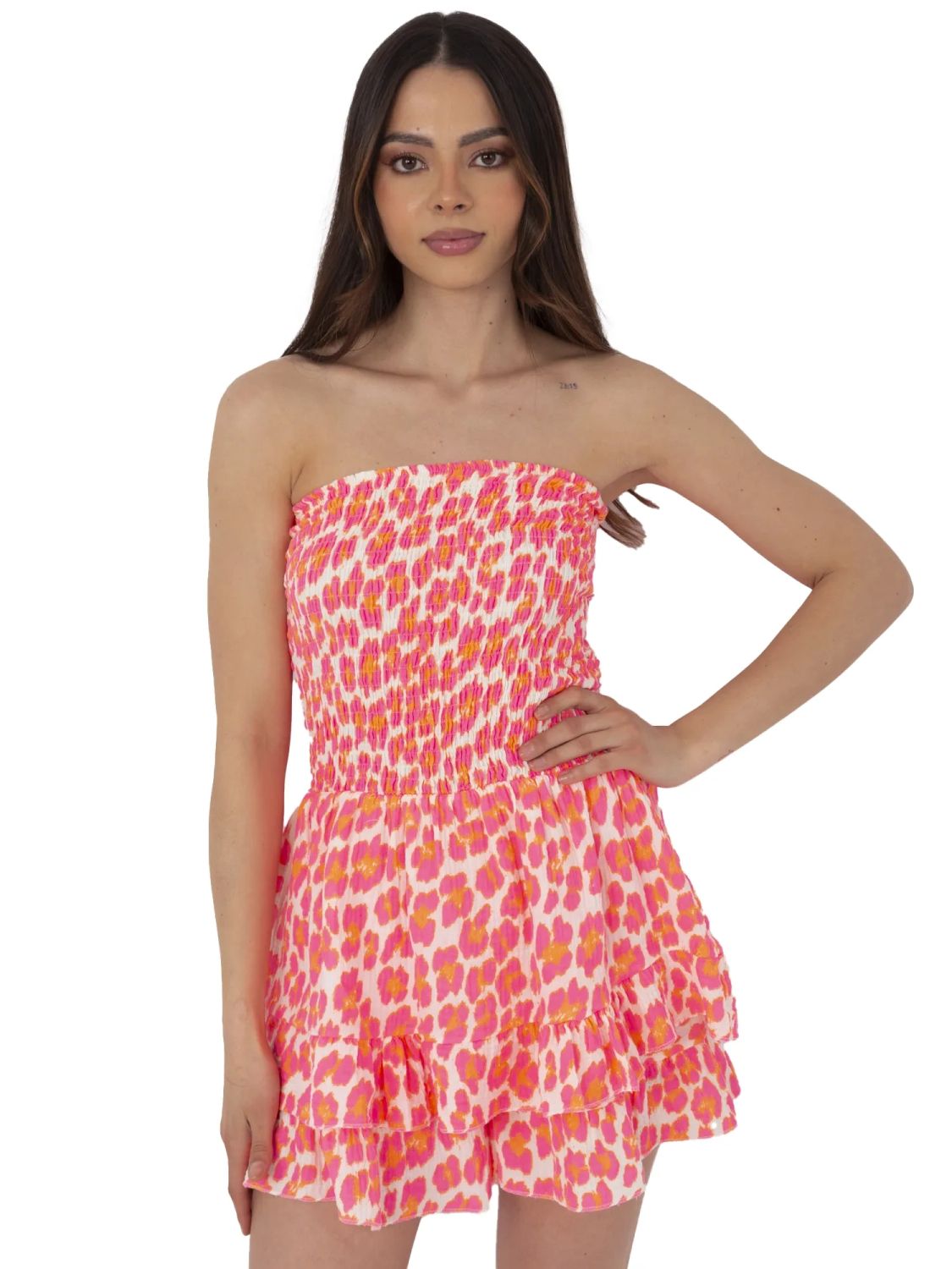 Fluorescent Pink Jumpsuit