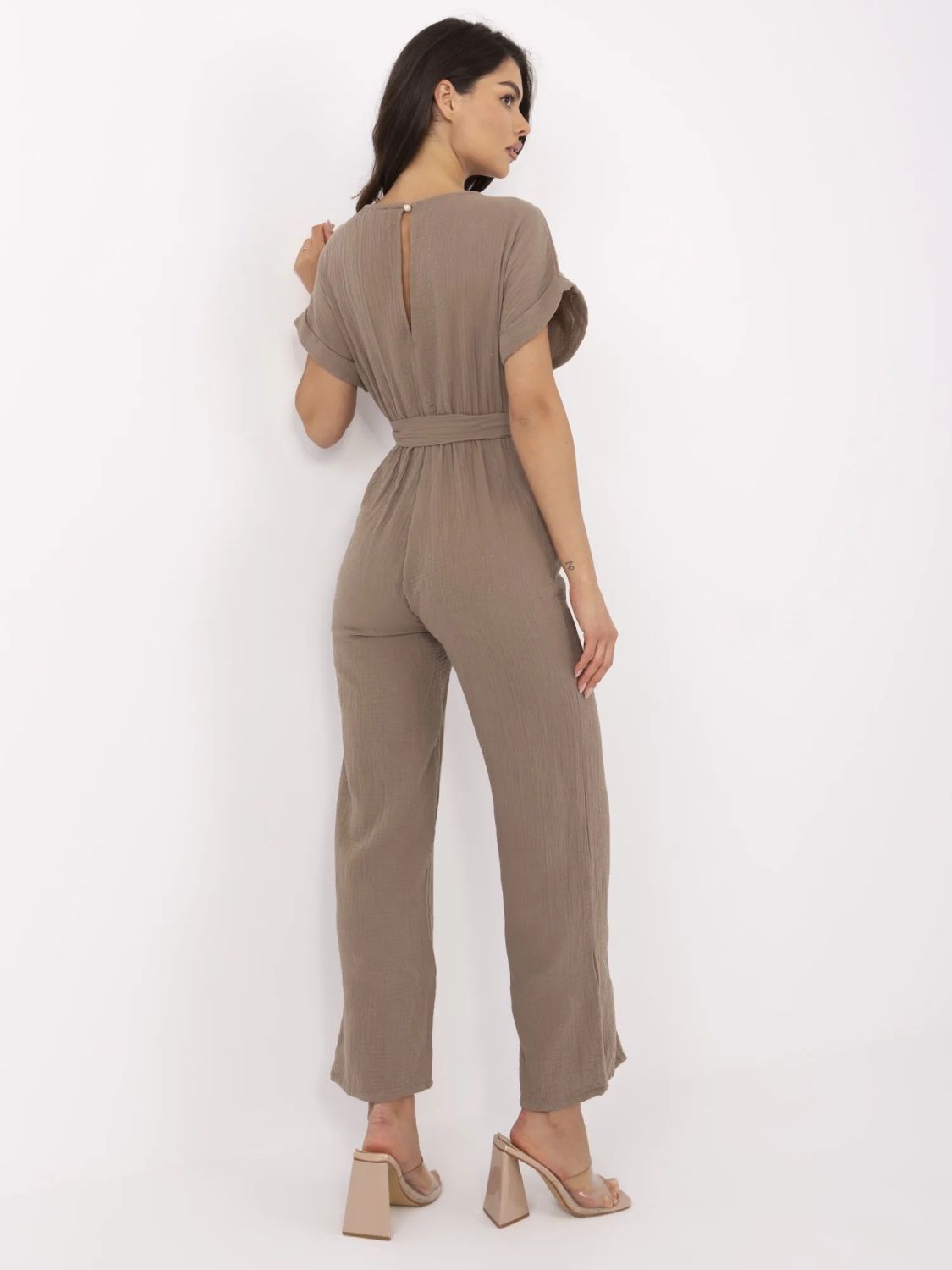 Stylish Brown Jumpsuit