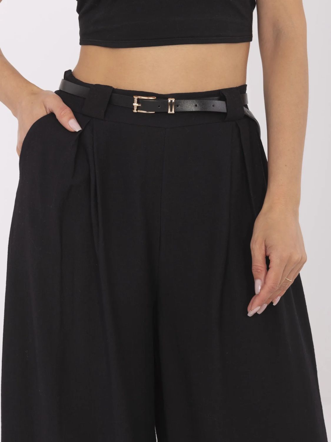 Stylish Black Palazzo Pants