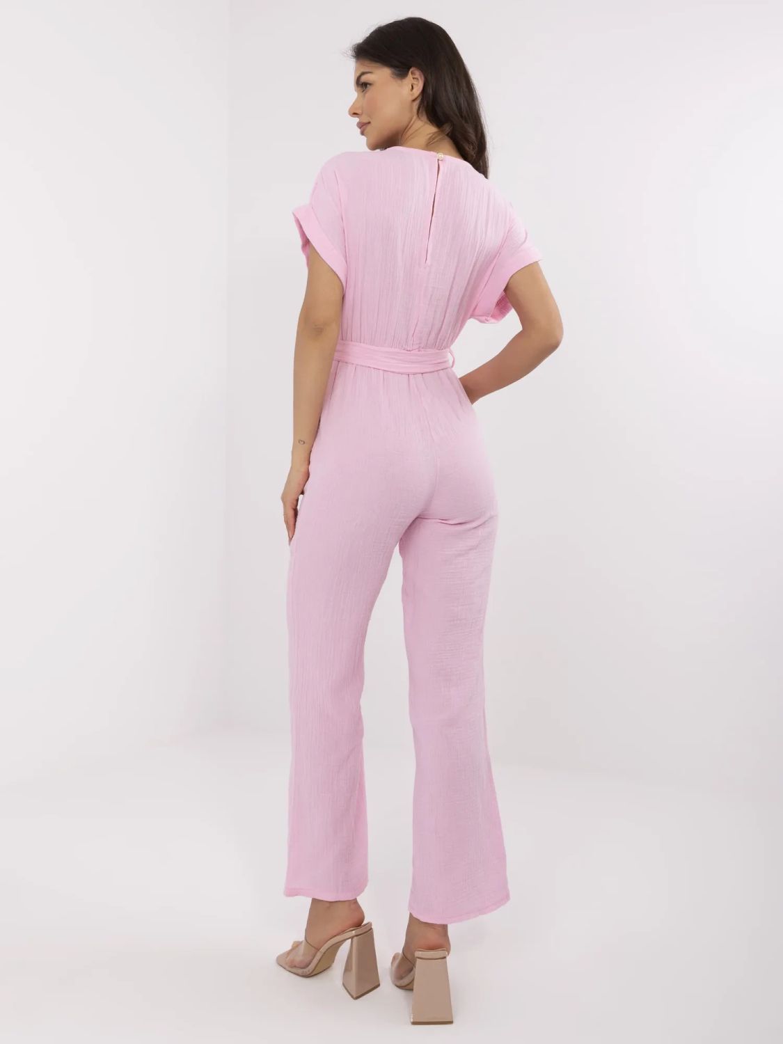 Stylish Jumpsuit in Light Pink