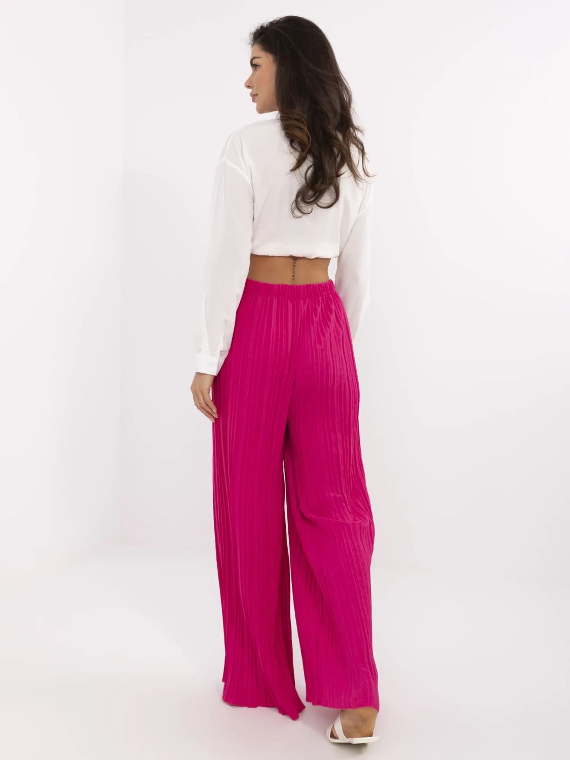Pink Wide Leg Pants