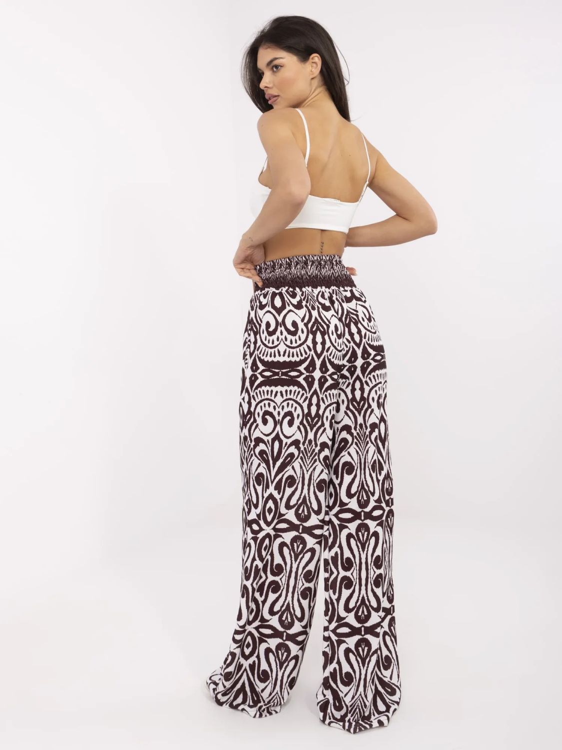 Brown Boho Pants