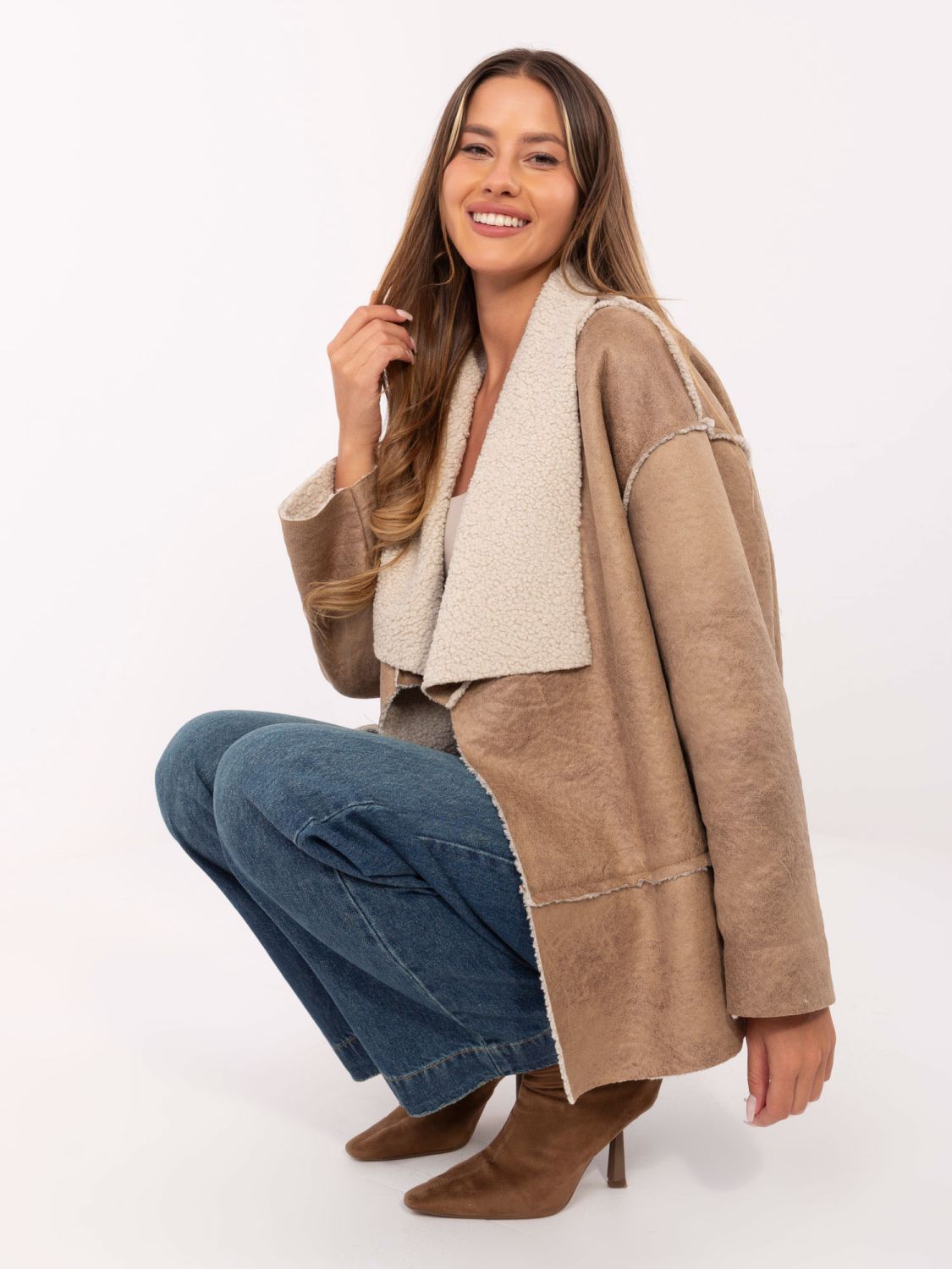 Beige Transitional Jacket