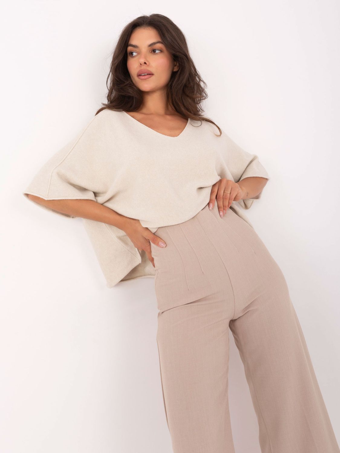 Elegant Beige Trousers