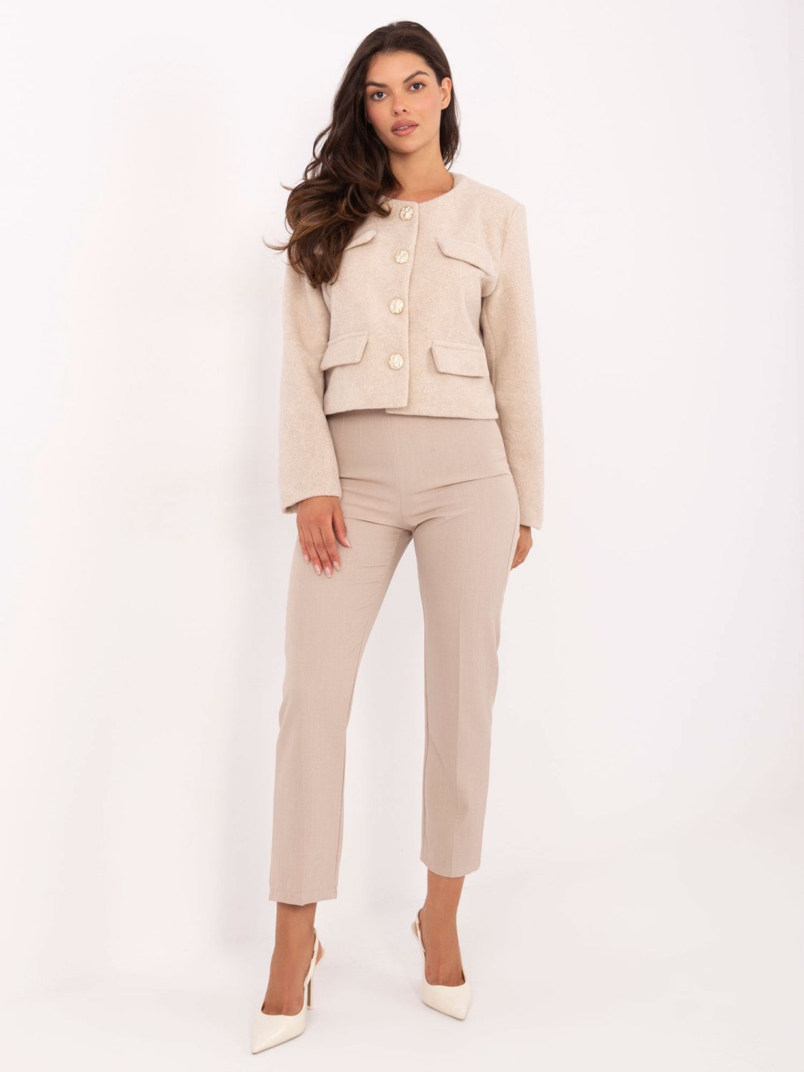 Elegant Beige Trousers