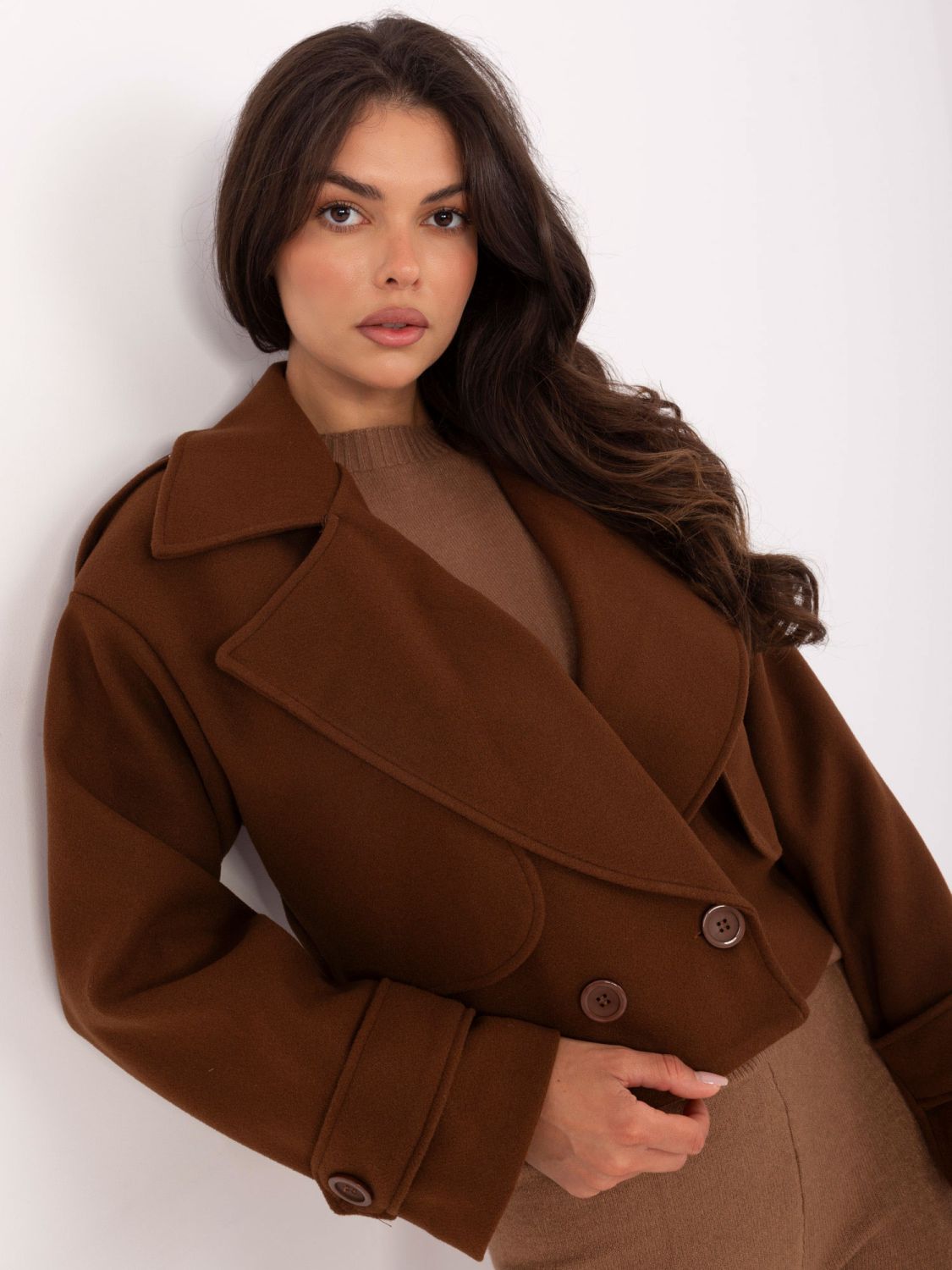 Brown Transitional Coat
