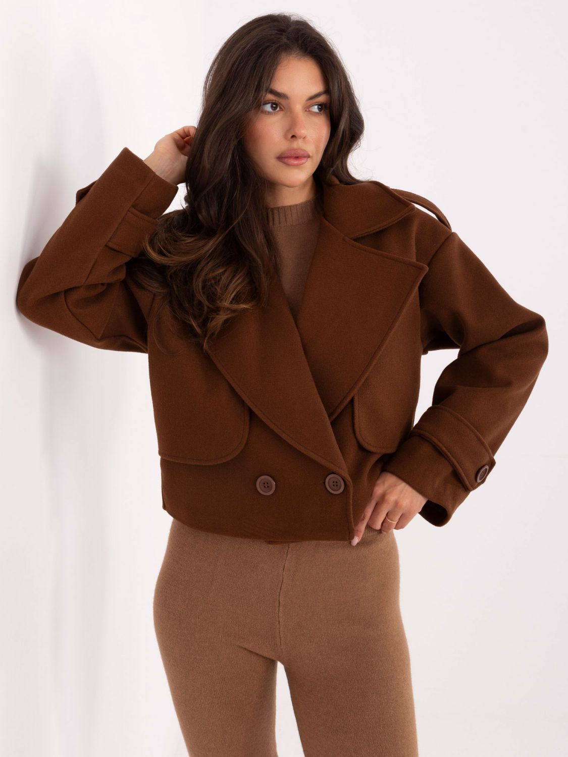 Brown Transitional Coat