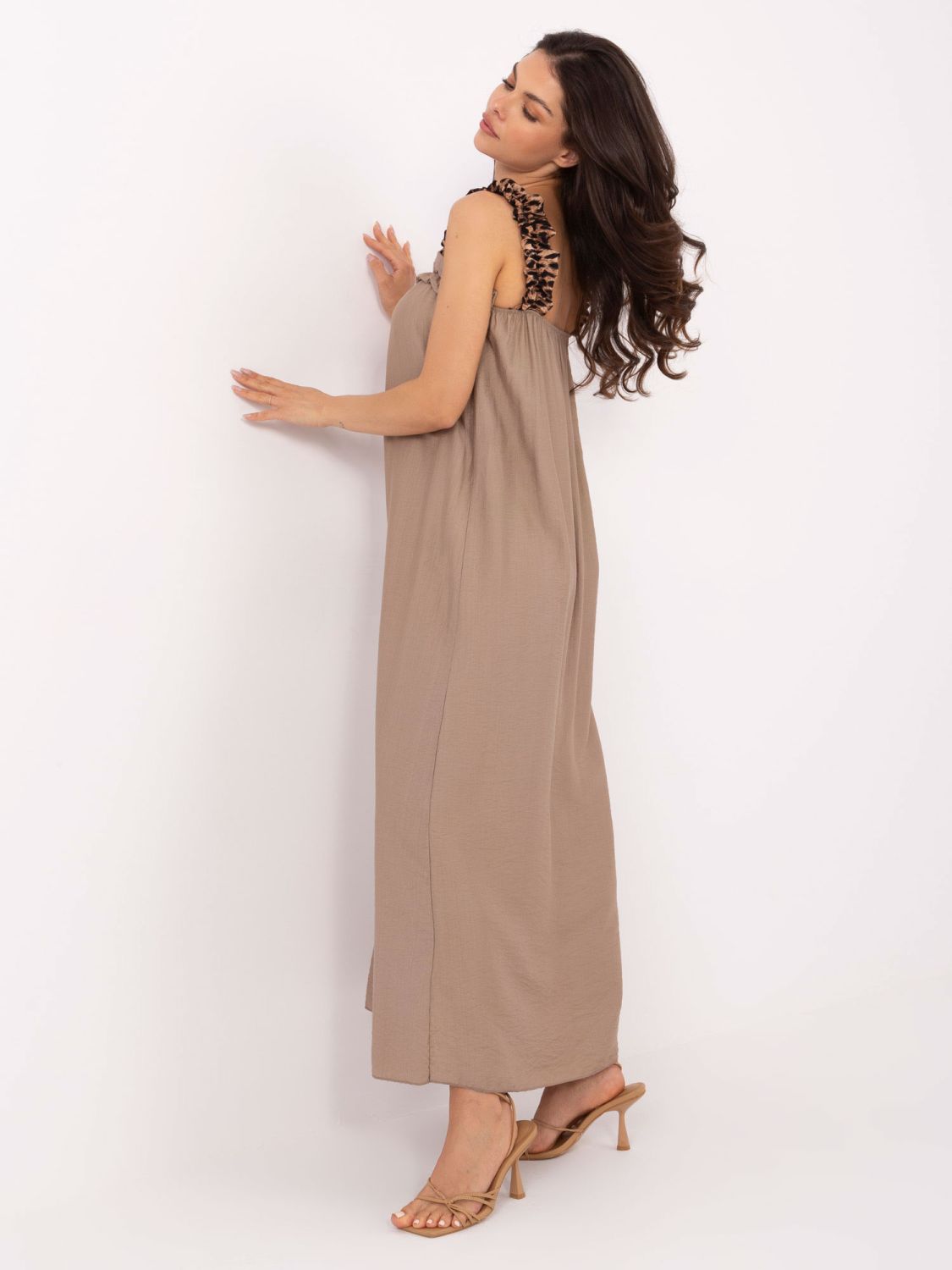 Maxi Dress in Beige