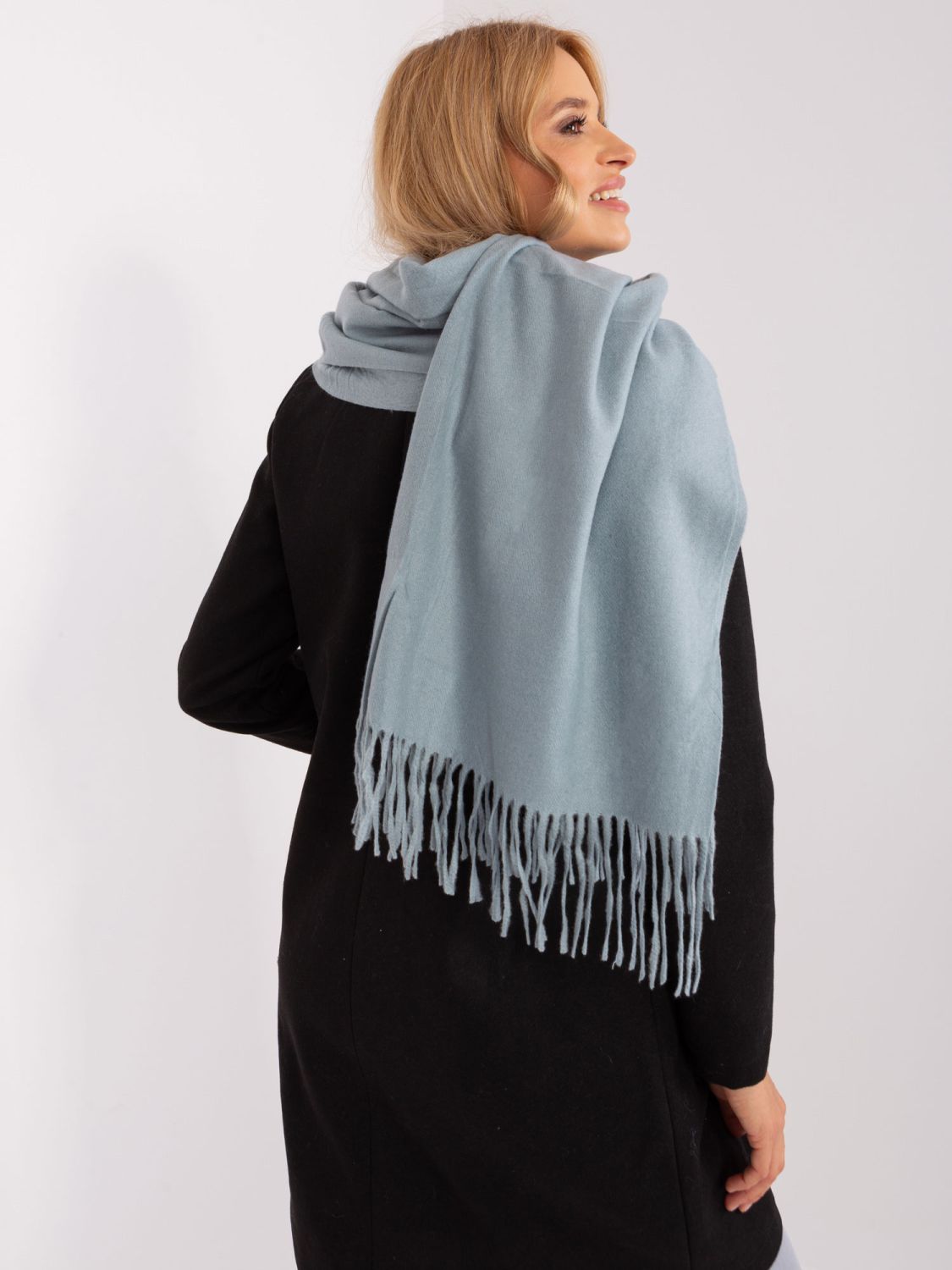 Smooth Women's Scarf in Dark Green