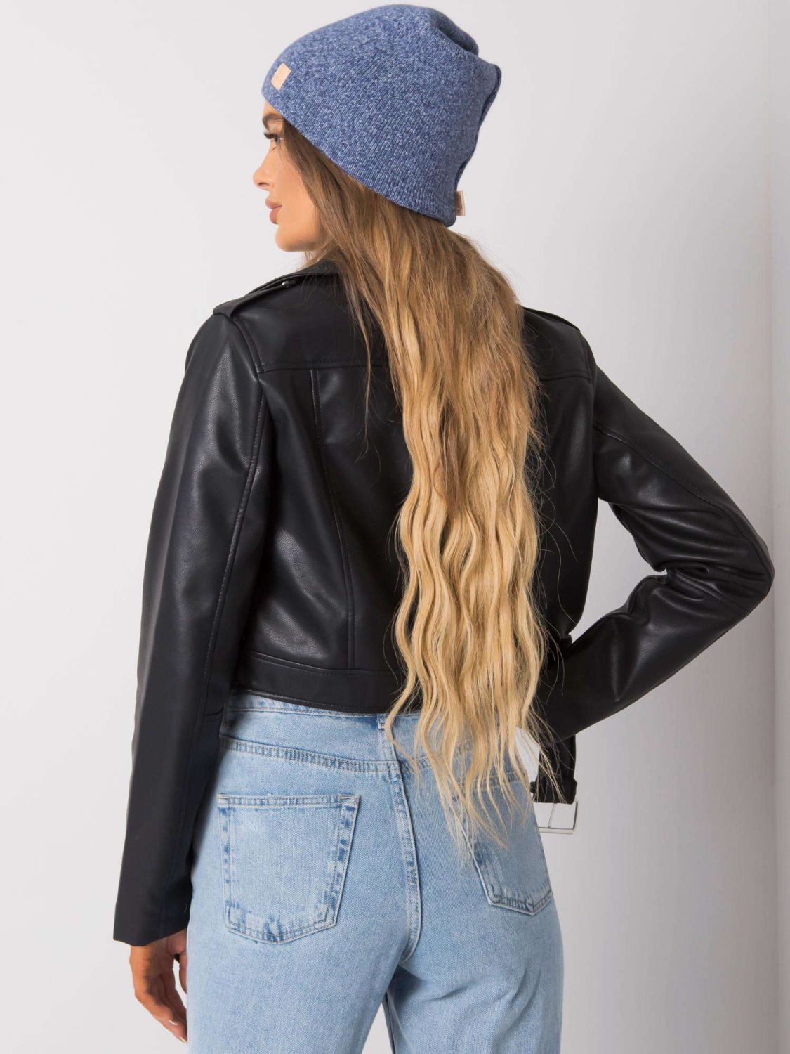 Dark Blue Women's Beanie RUE PARIS