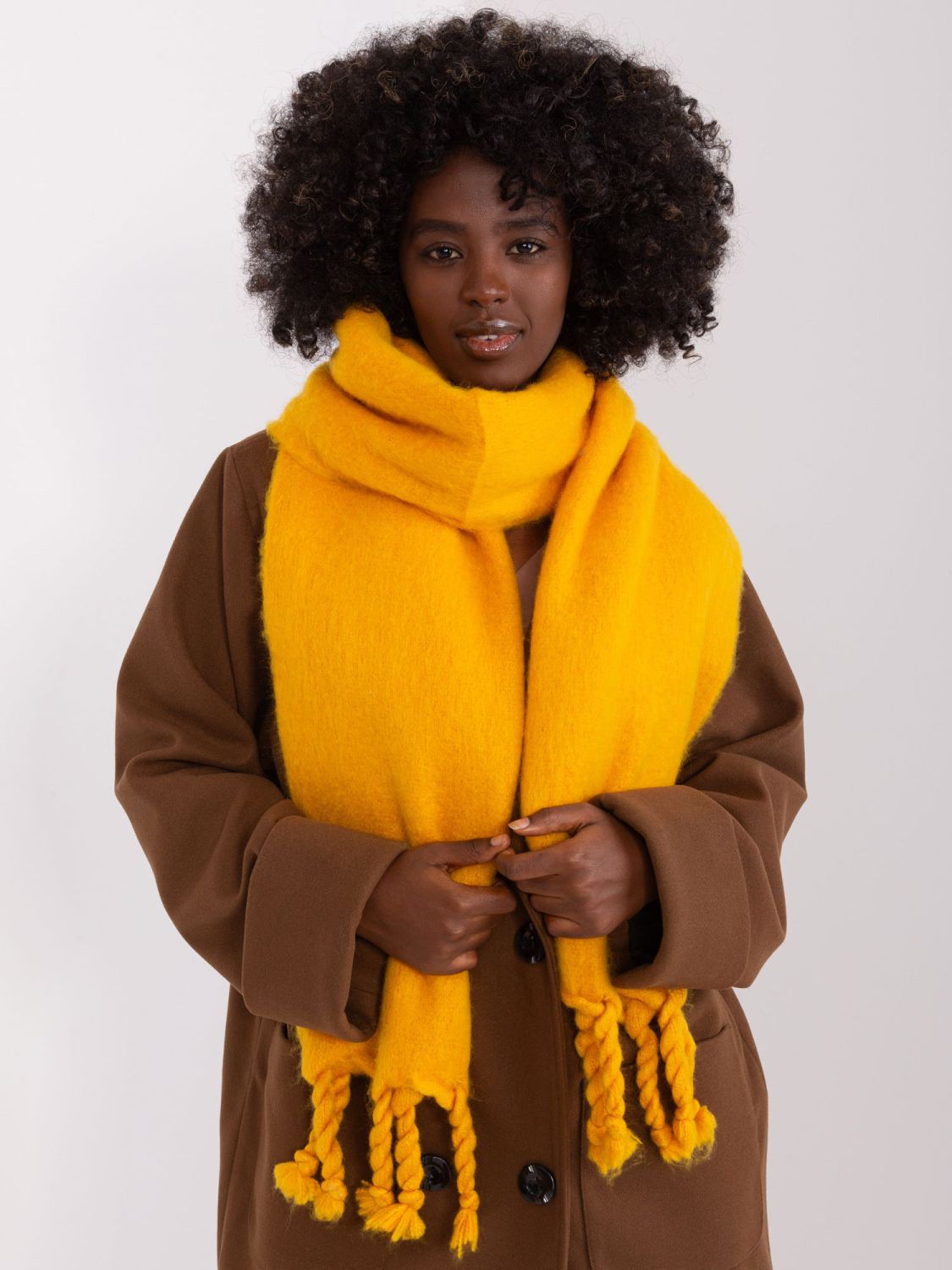 Elegant Yellow Scarf