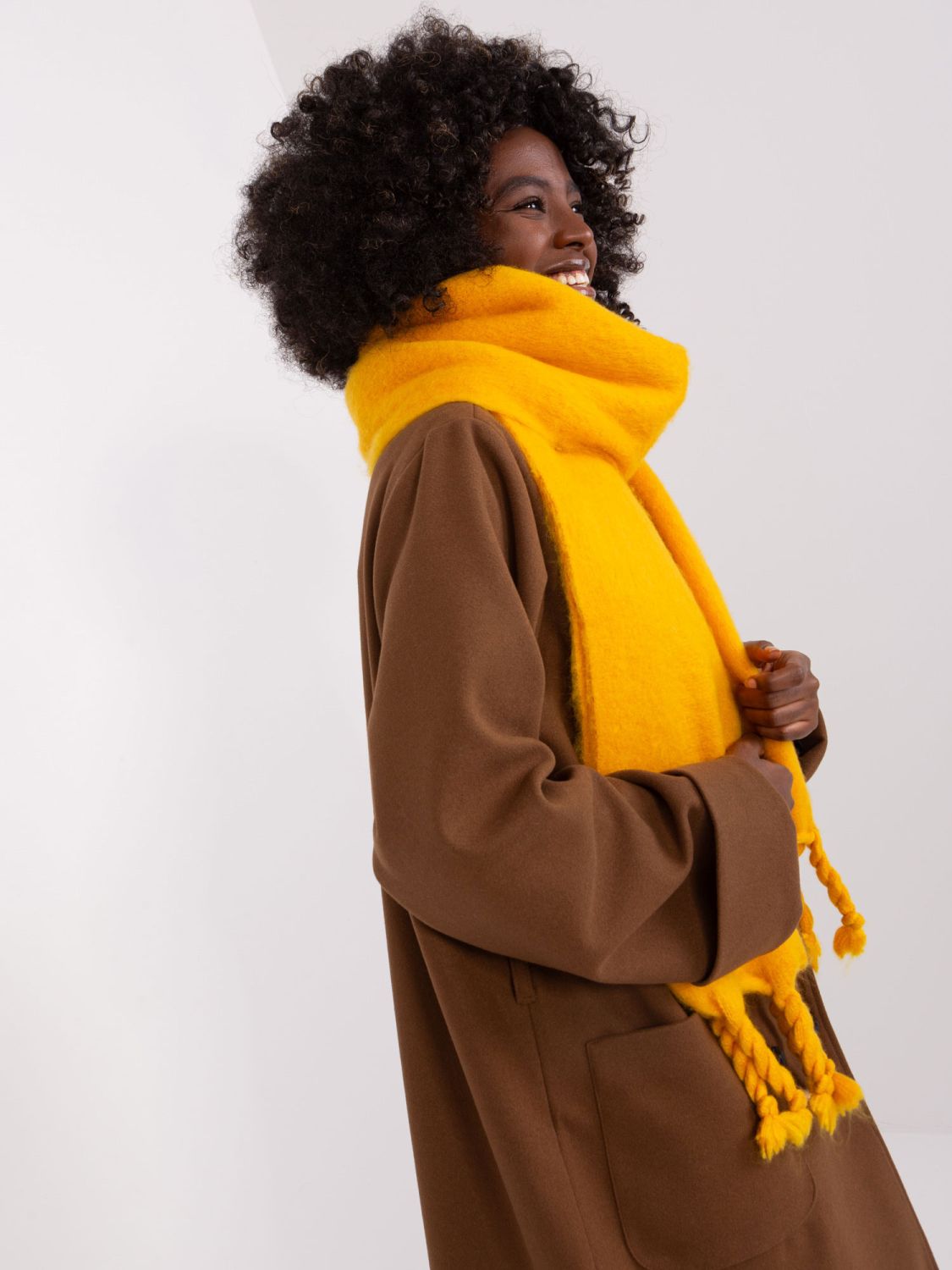 Elegant Yellow Scarf