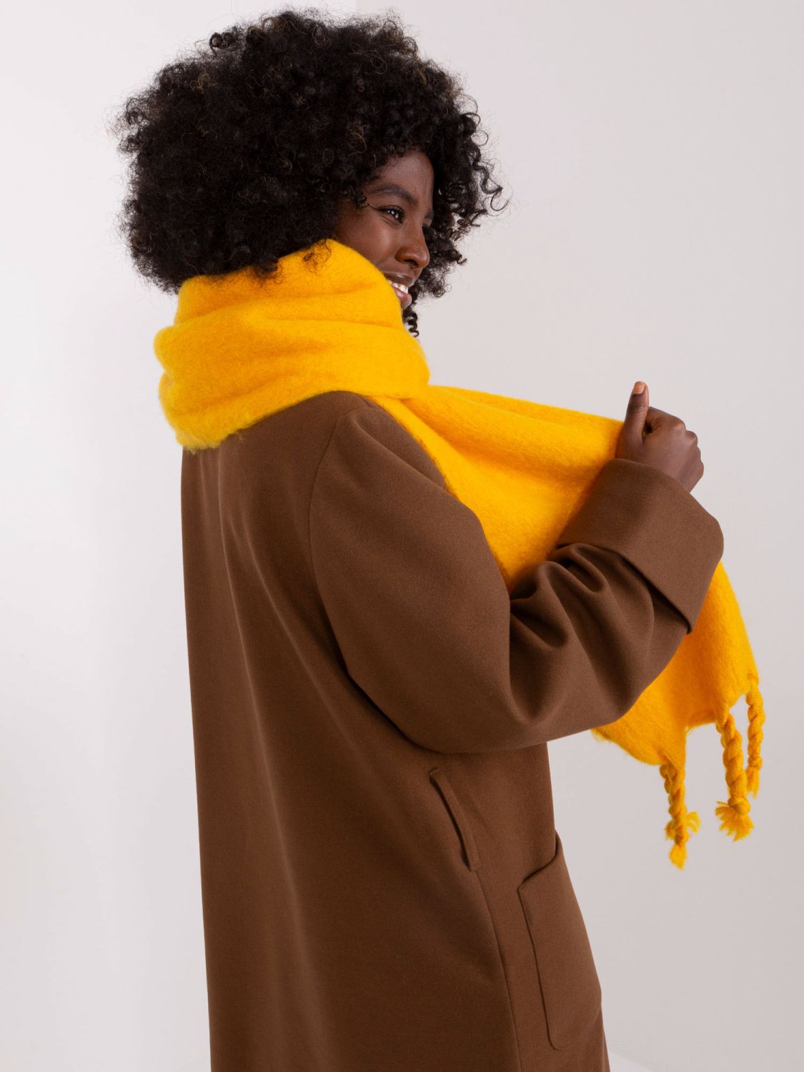 Elegant Yellow Scarf