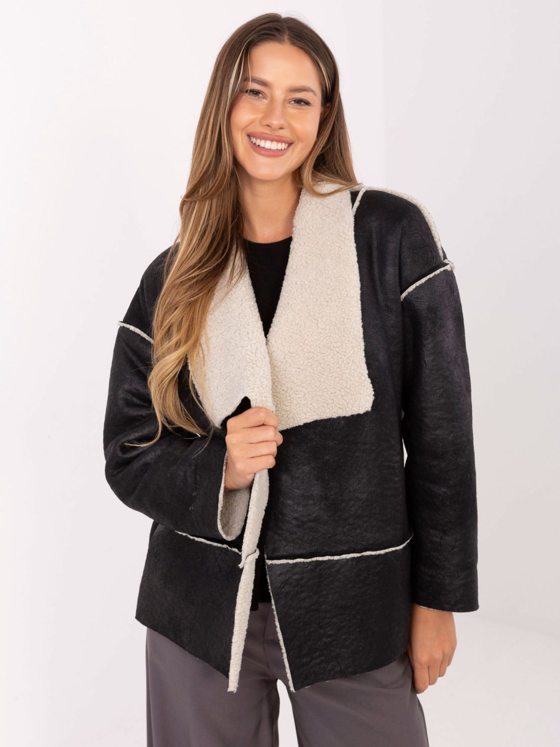 Stylish Black Transitional Jacket