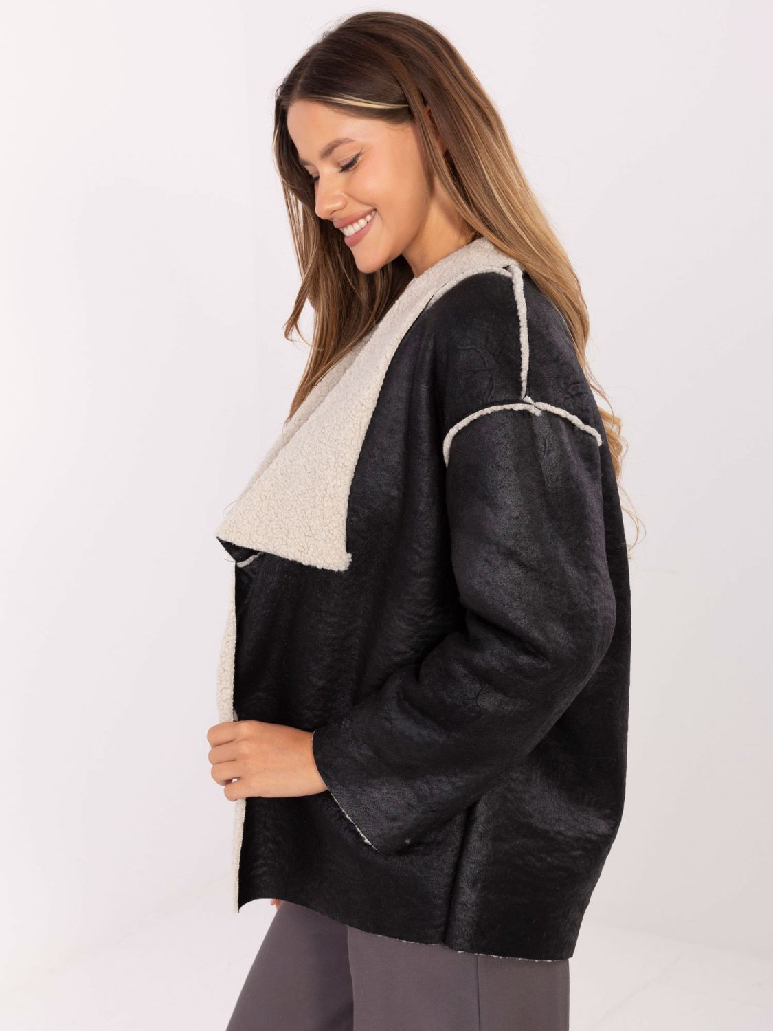 Stylish Black Transitional Jacket