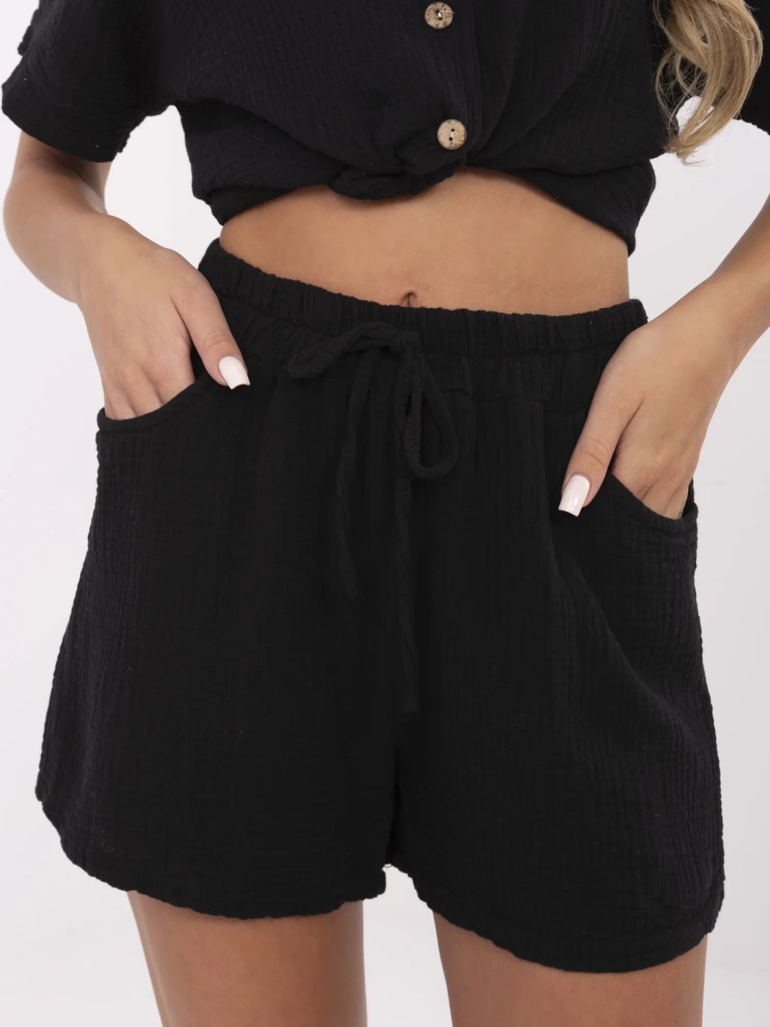 Stylish Black Shorts