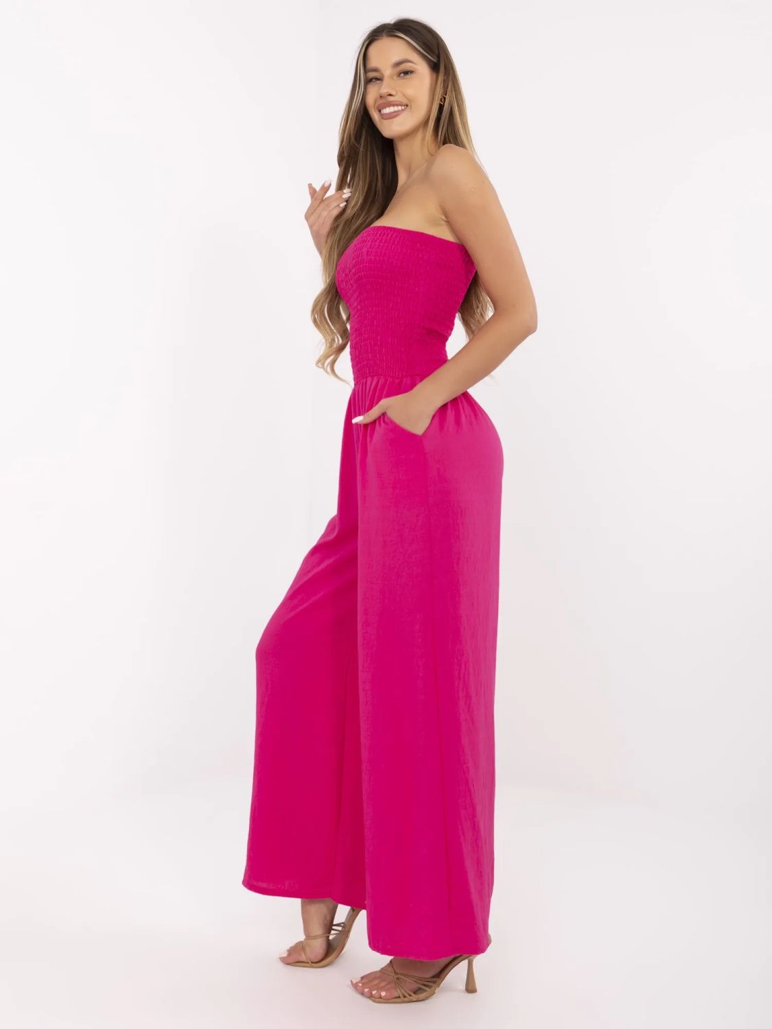 Stylish Fuchsia Jumpsuit
