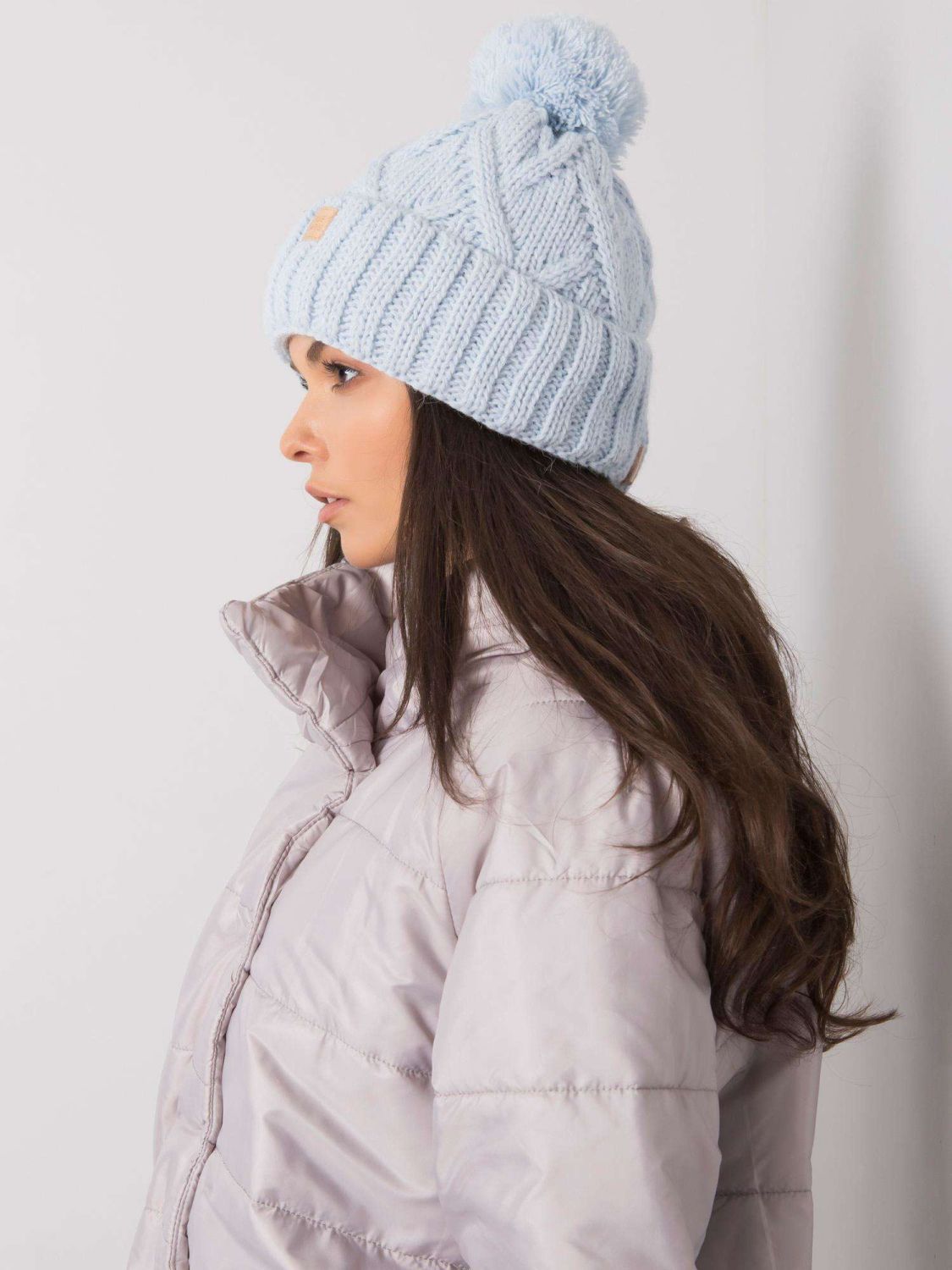 Light Blue Insulated Winter Hat