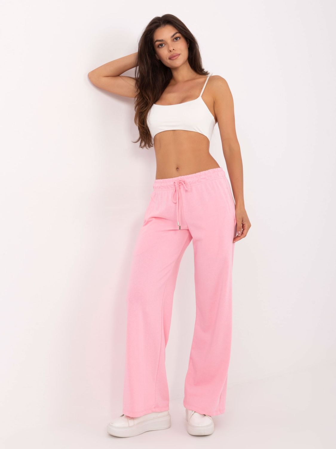Stylish Light Pink Sweatpants