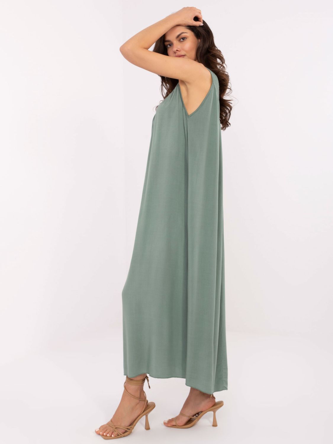 Oversize Summer Dress in Khaki