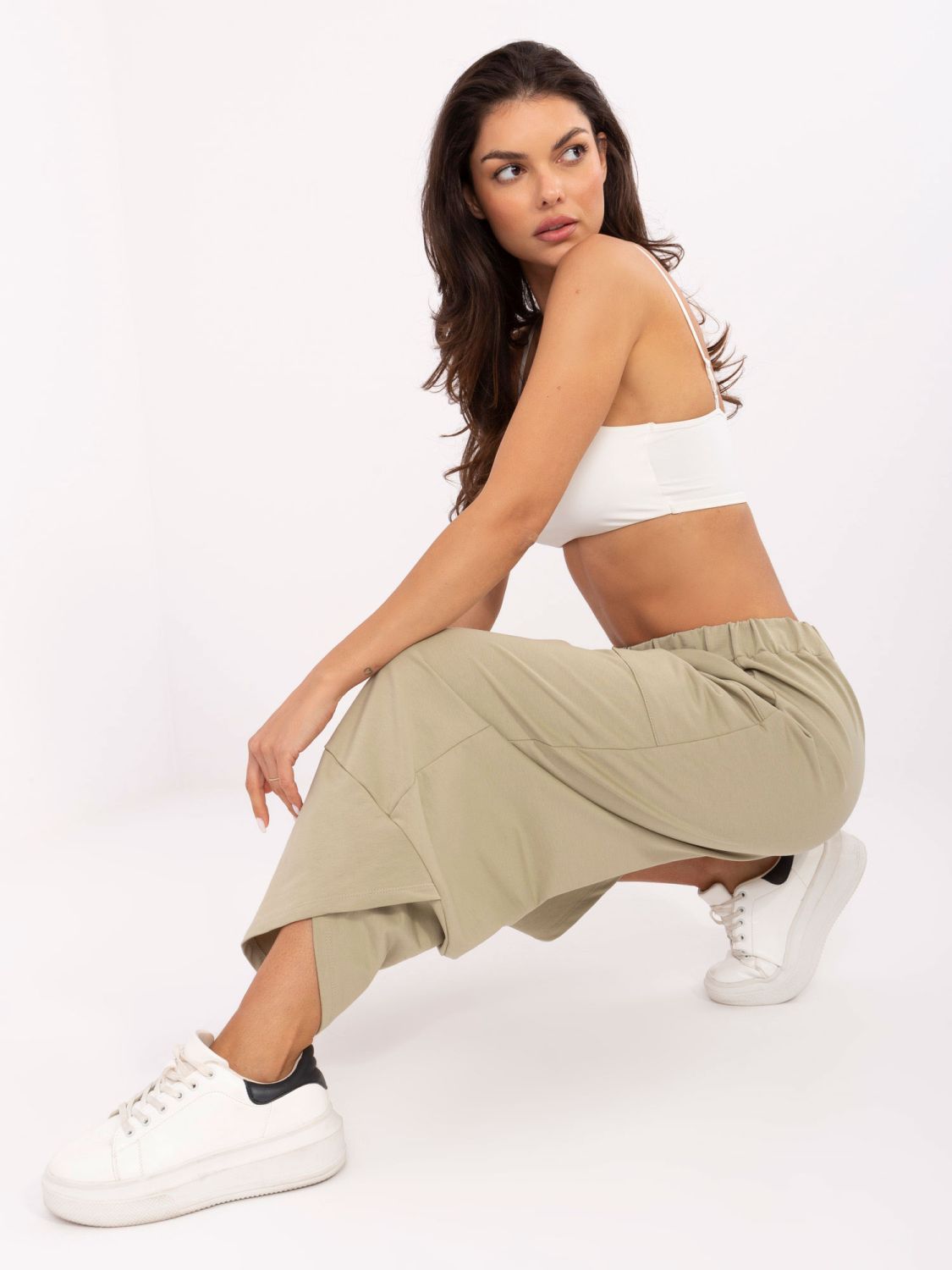 Stylish Olive Green Jogging Pants
