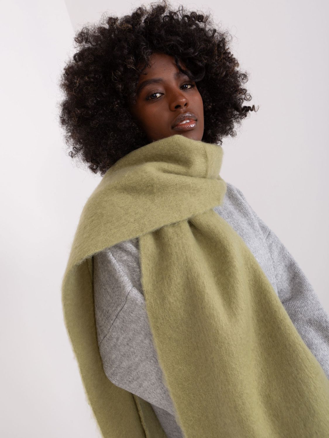 Elegant Pistachio Scarf