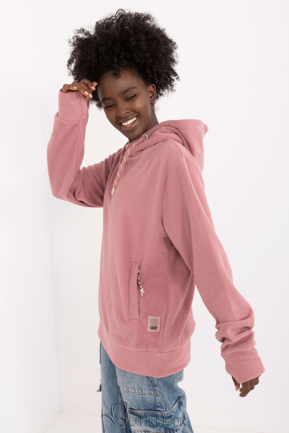 Dark Pink Women's Hoodie