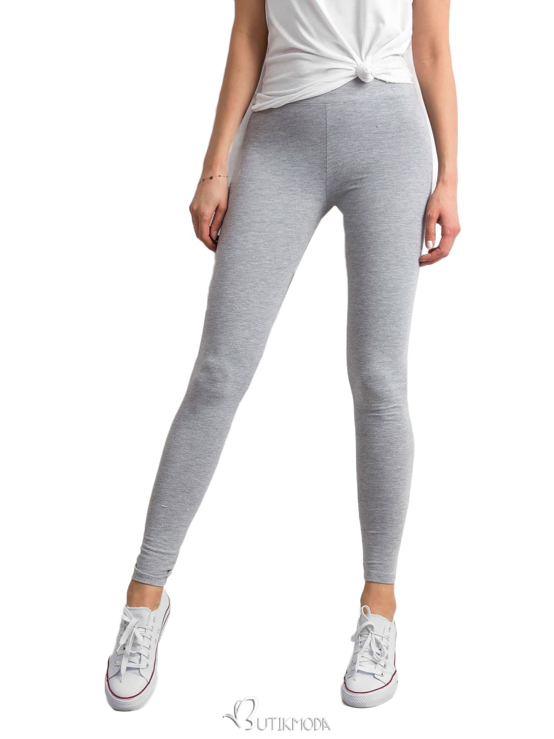 Gray Basic Leggings