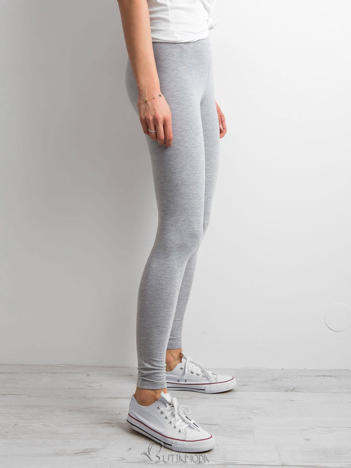 Gray Basic Leggings