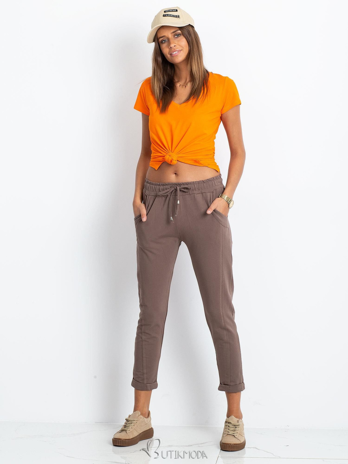 Brown Sports Pants