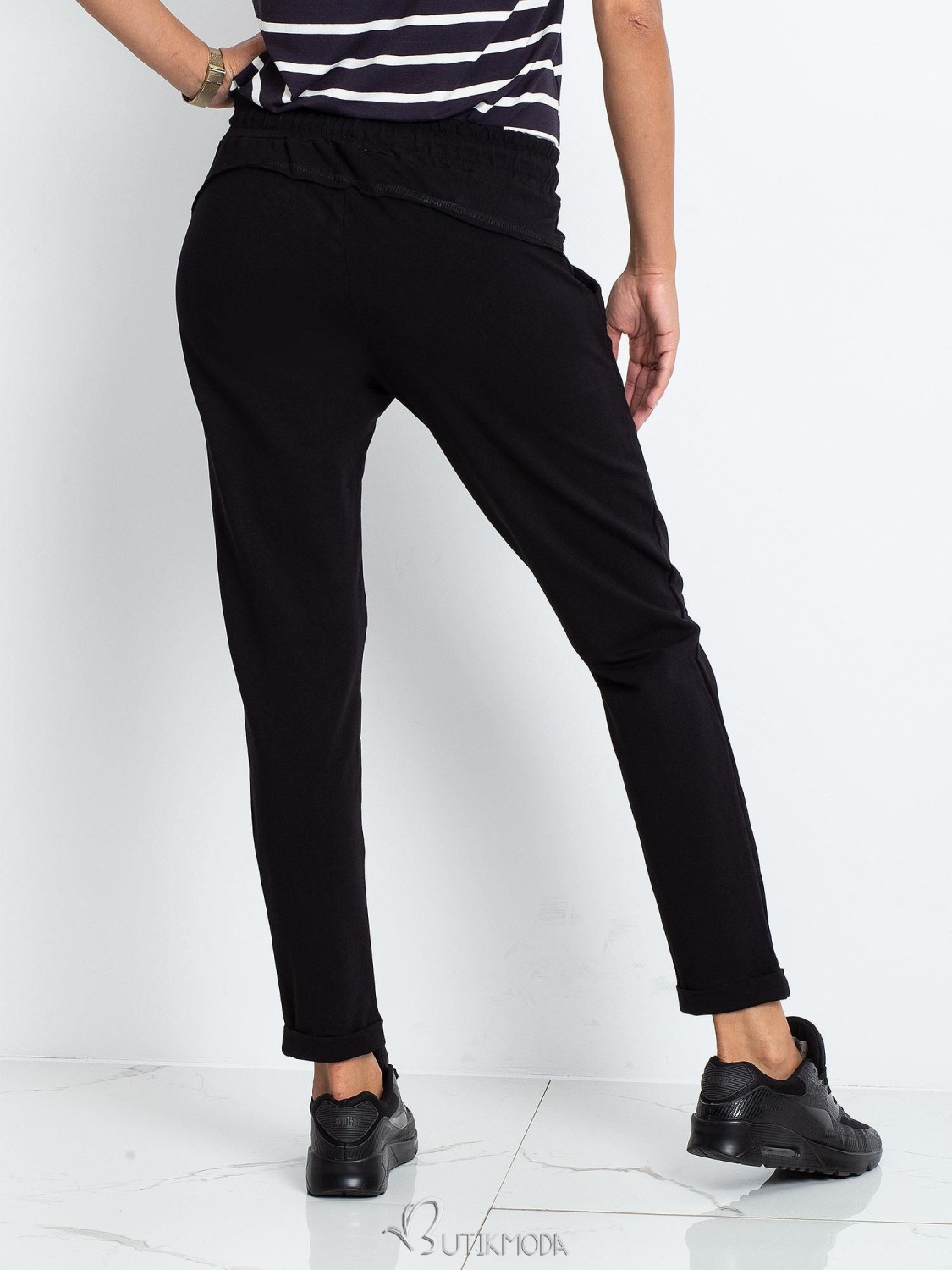 Stylish Black Sweatpants