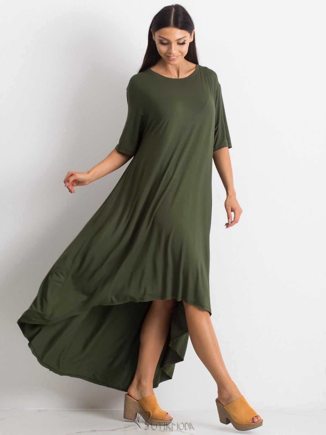 Khaki Oversize Dress