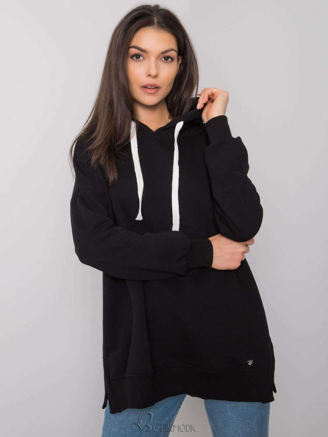 Black Smooth Hoodie