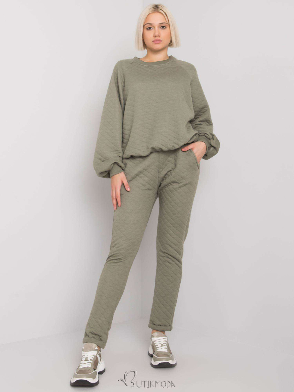 Stylish Women's Set in Khaki