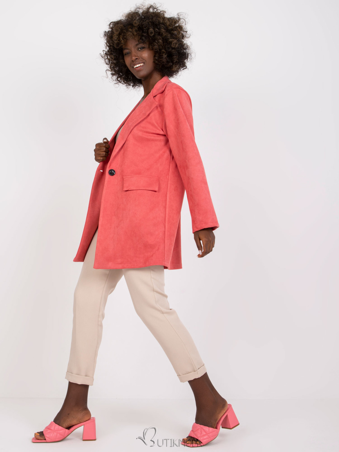 Pink Women's Blazer