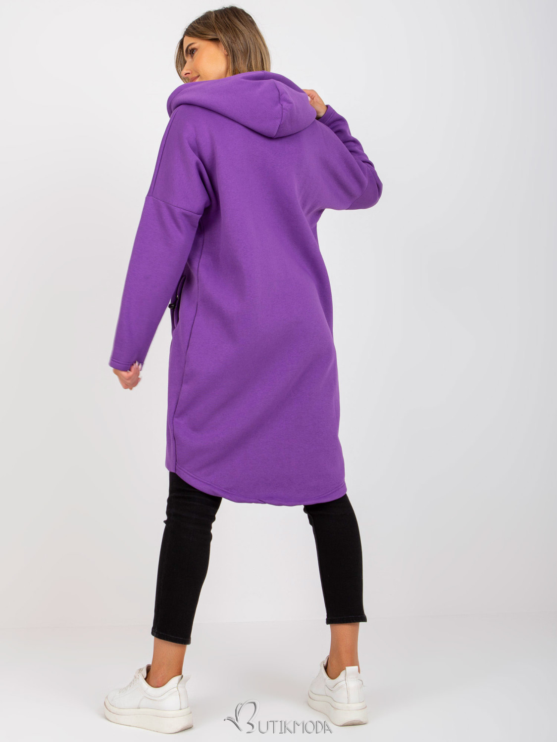 Purple Hooded Sweatshirt