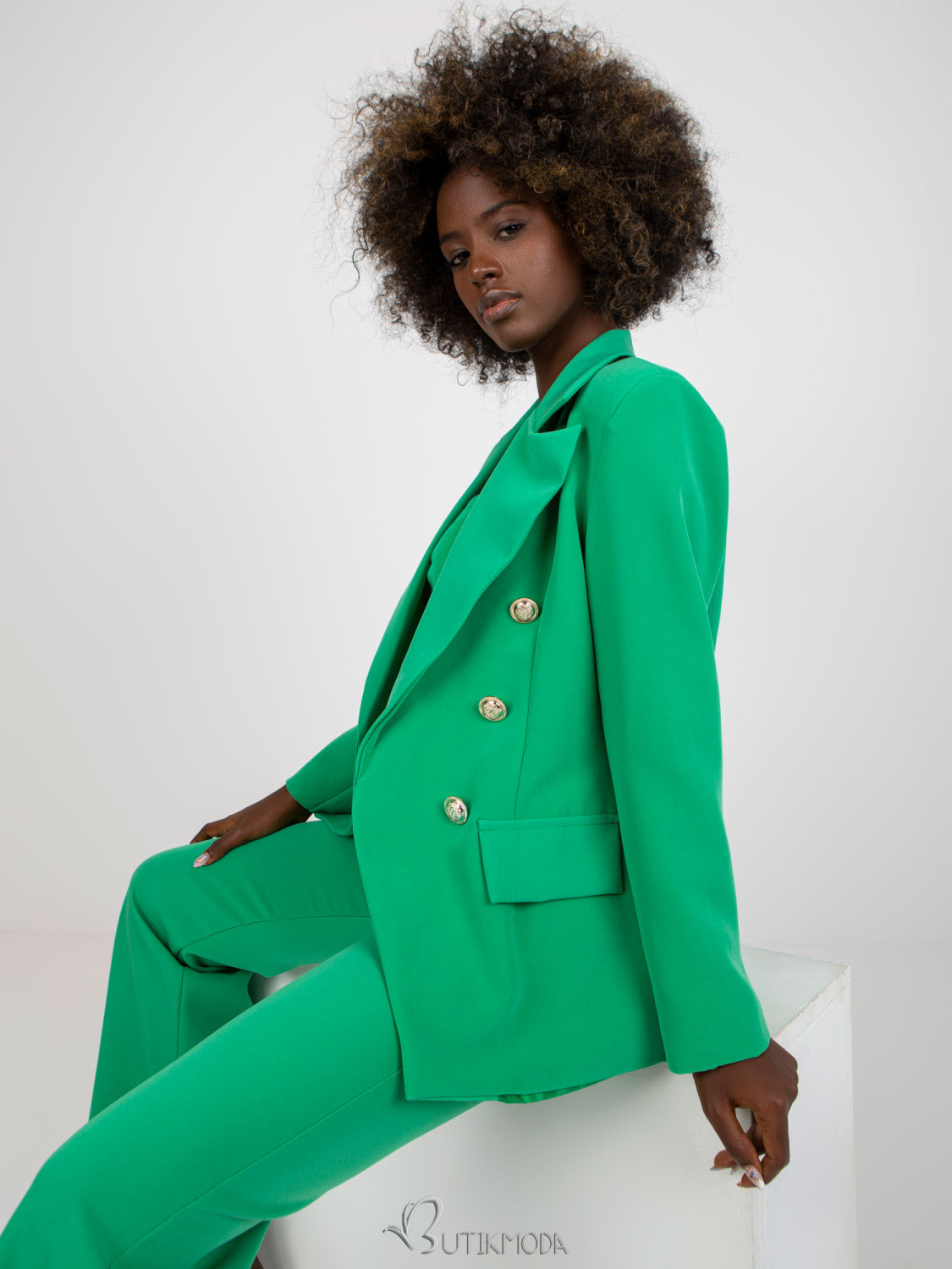 Elegant Green Blazer