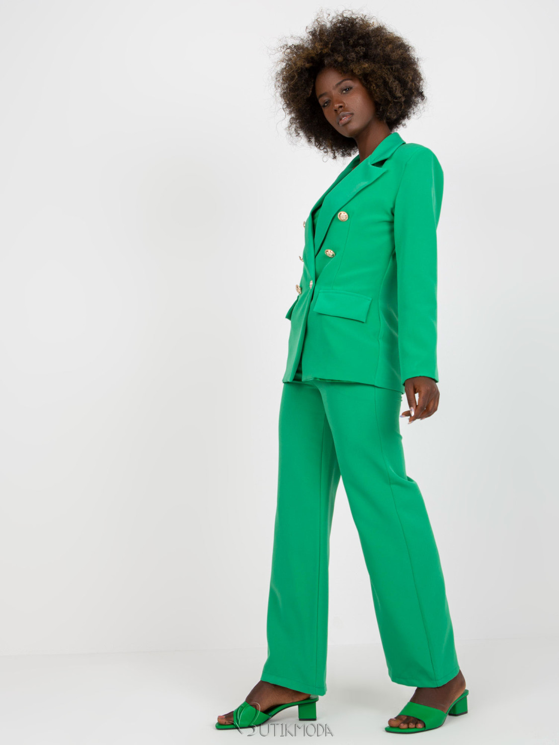 Elegant Green Blazer