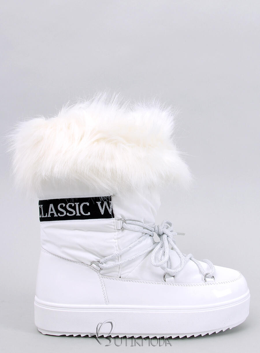 White snow boots CLASSIC