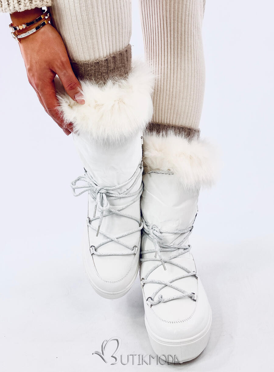 White snow boots CLASSIC