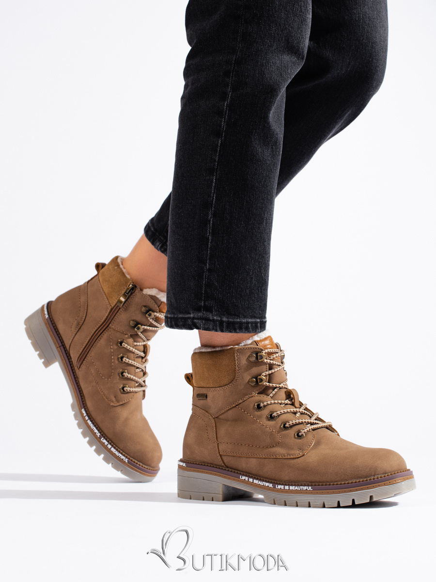 Beige Women's Trapper Shelovet