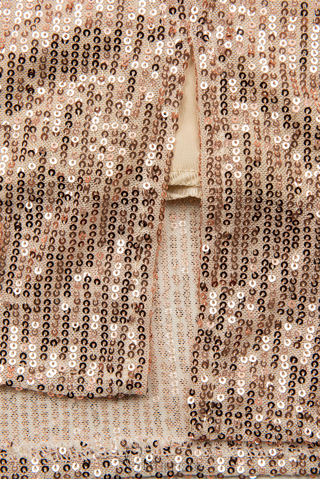 Light pink dress with sequins